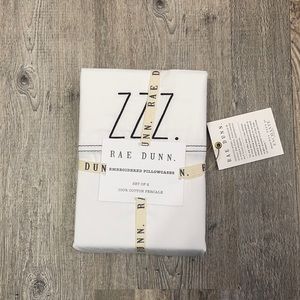 Rae Dunn Embroidered Pillow Cases